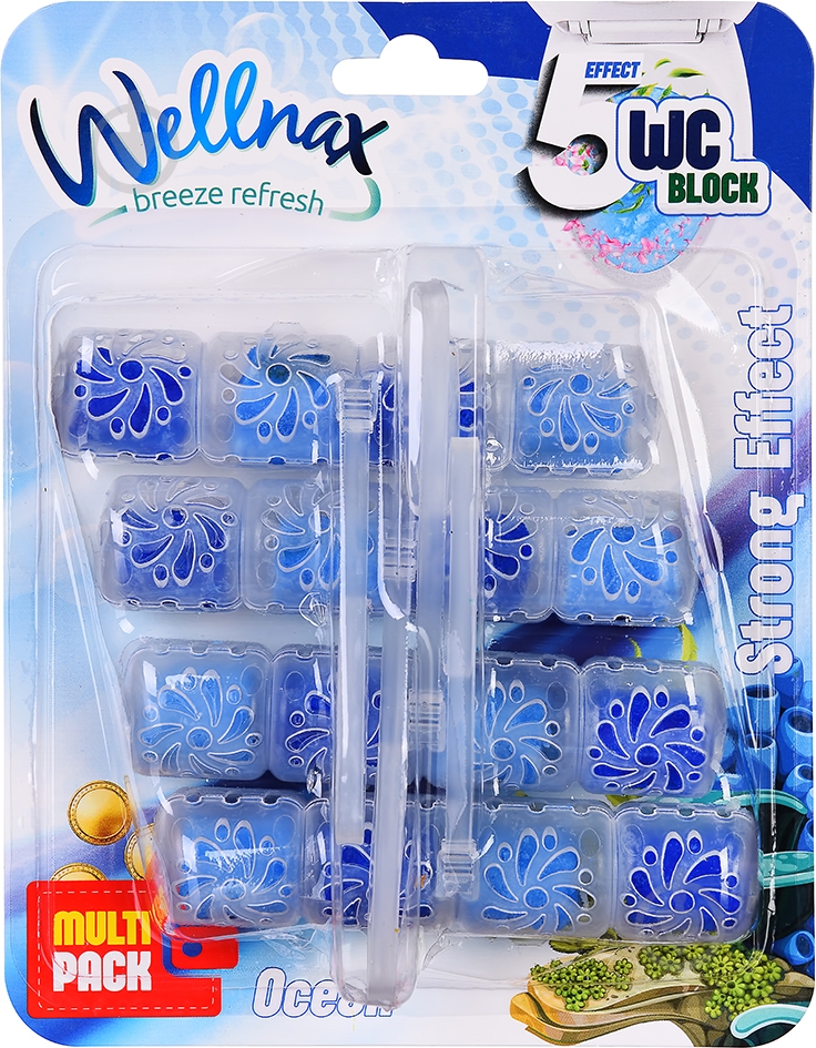Туалетный блок Wellnax Океан 4х50 г BLK-403 - фото 1