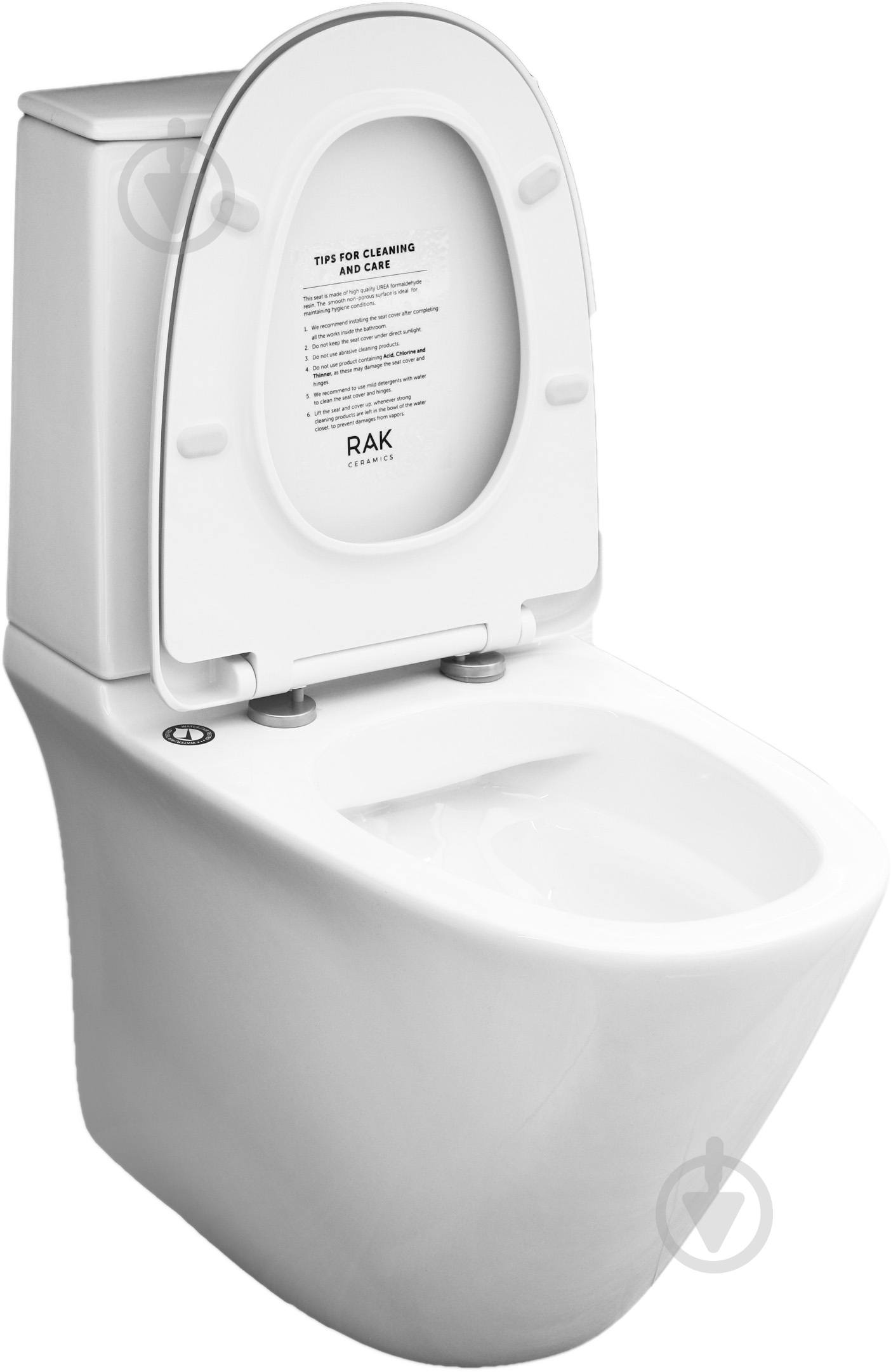 Унітаз-компакт R.A.K. SENSATION RIMLESS з сидінням S/C - фото 2 Унітаз-компакт R.A.K. SENSATION RIMLESS з сидінням S/C - фото 2