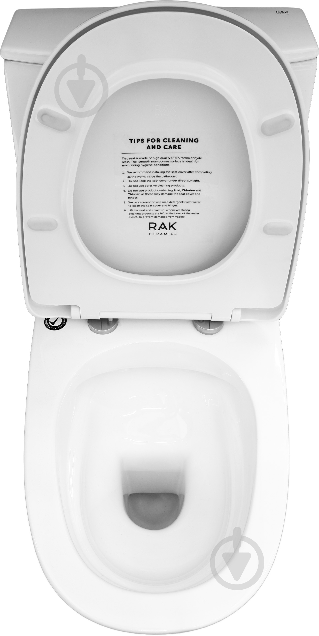 Унітаз-компакт R.A.K. SENSATION RIMLESS з сидінням S/C - фото 4 Унітаз-компакт R.A.K. SENSATION RIMLESS з сидінням S/C - фото 4