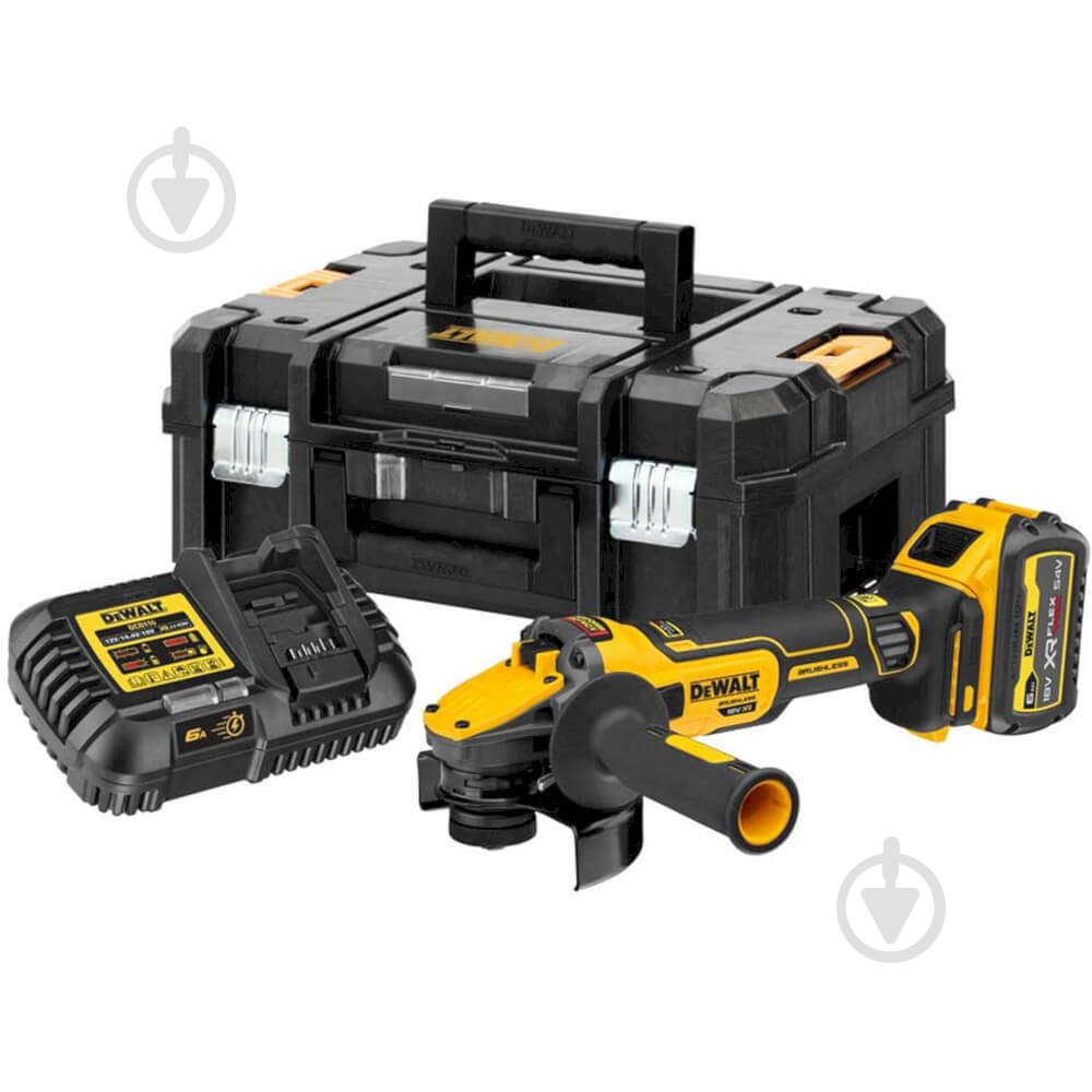 Болгарка (угловая шлифмашина) DeWalt DCG409VST1 - фото 1