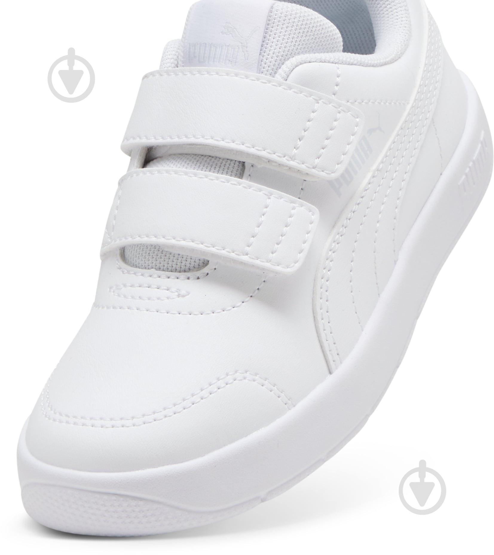 Кросівки дитячі демісезонні Puma COURTFLEX V3 V PS 39764202 р.33 білі - фото 4