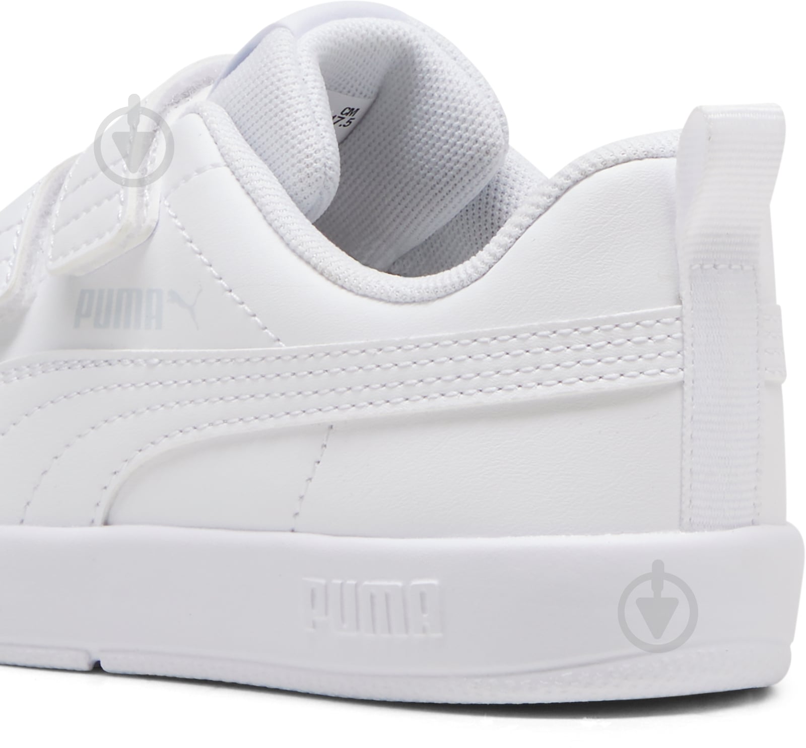 Кросівки дитячі демісезонні Puma COURTFLEX V3 V PS 39764202 р.33 білі - фото 5