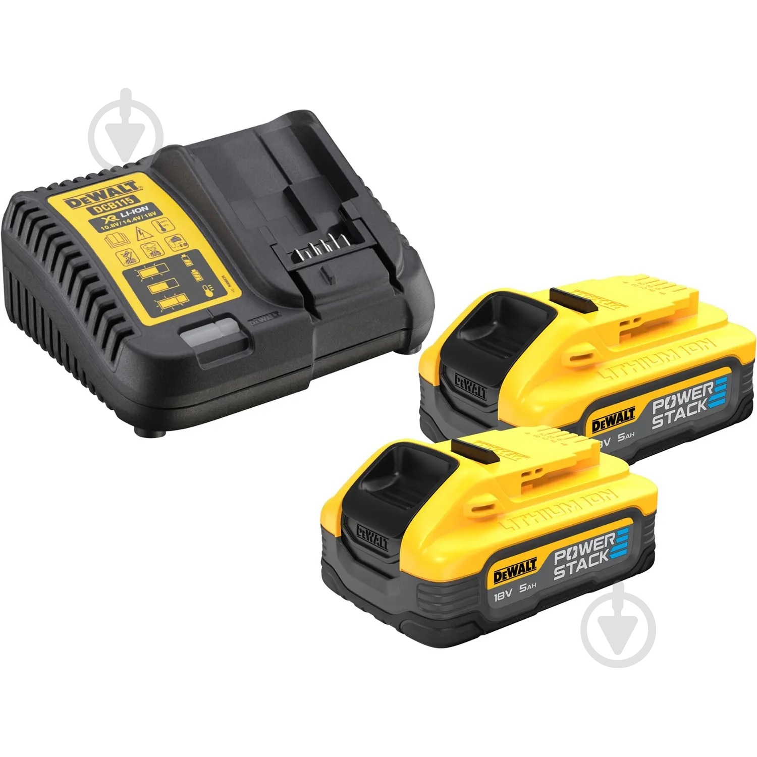 Набор аккумуляторного инструмента DeWalt DCK2050H2T - фото 4