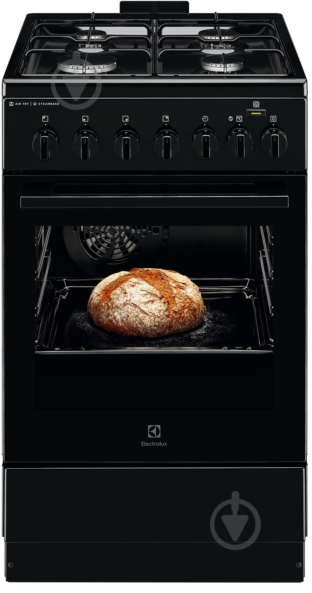 Плита комбінована Electrolux LKK560010K - фото 1