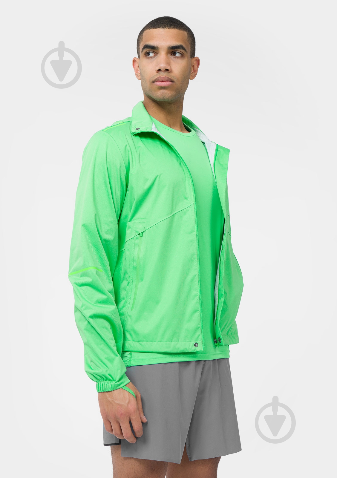 Ветровка 4F JACKET 4FSS23TJACM042-41S р.L зеленая - фото 4