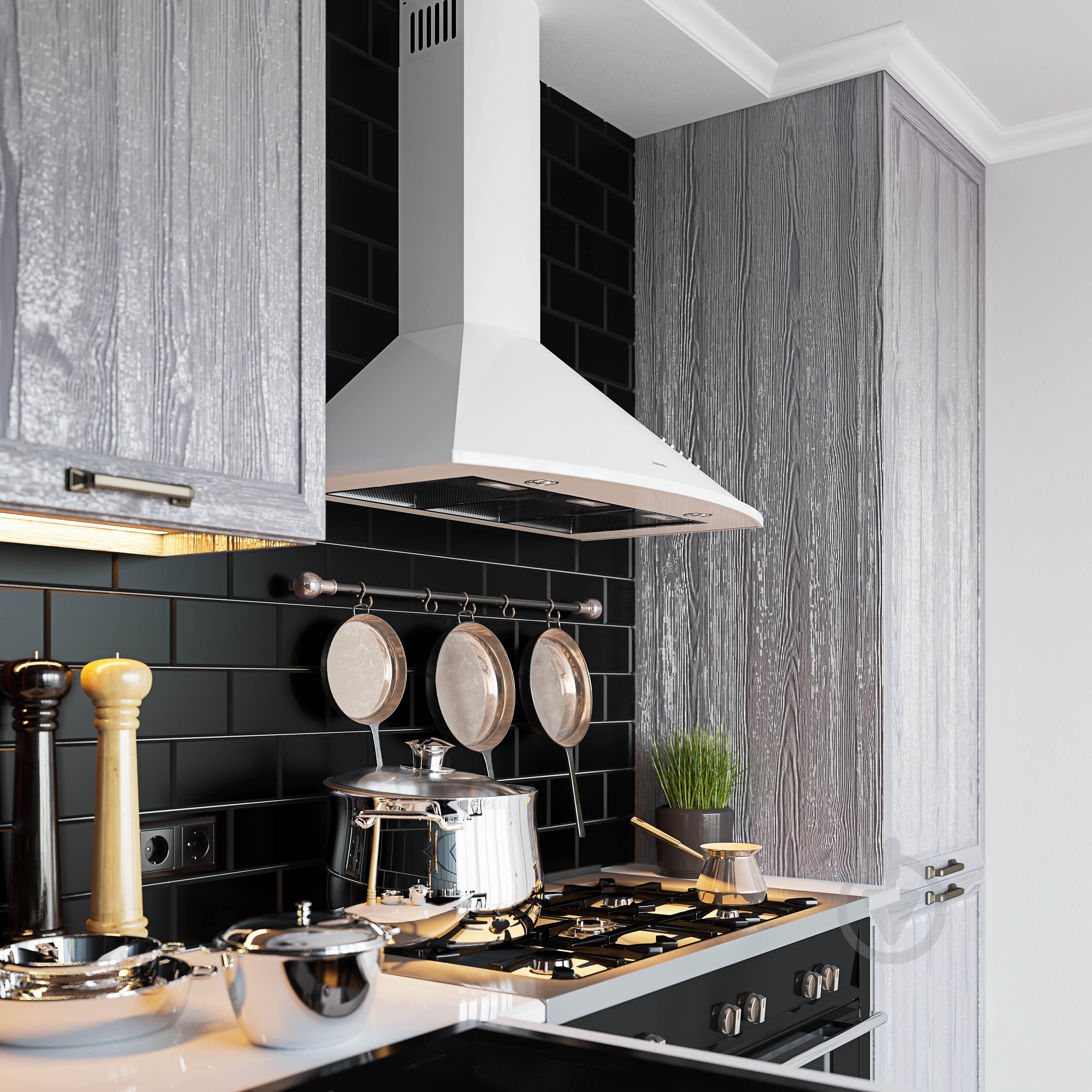 Вытяжка Eleyus Bora 1200 LED SMD 90 WH - фото 23