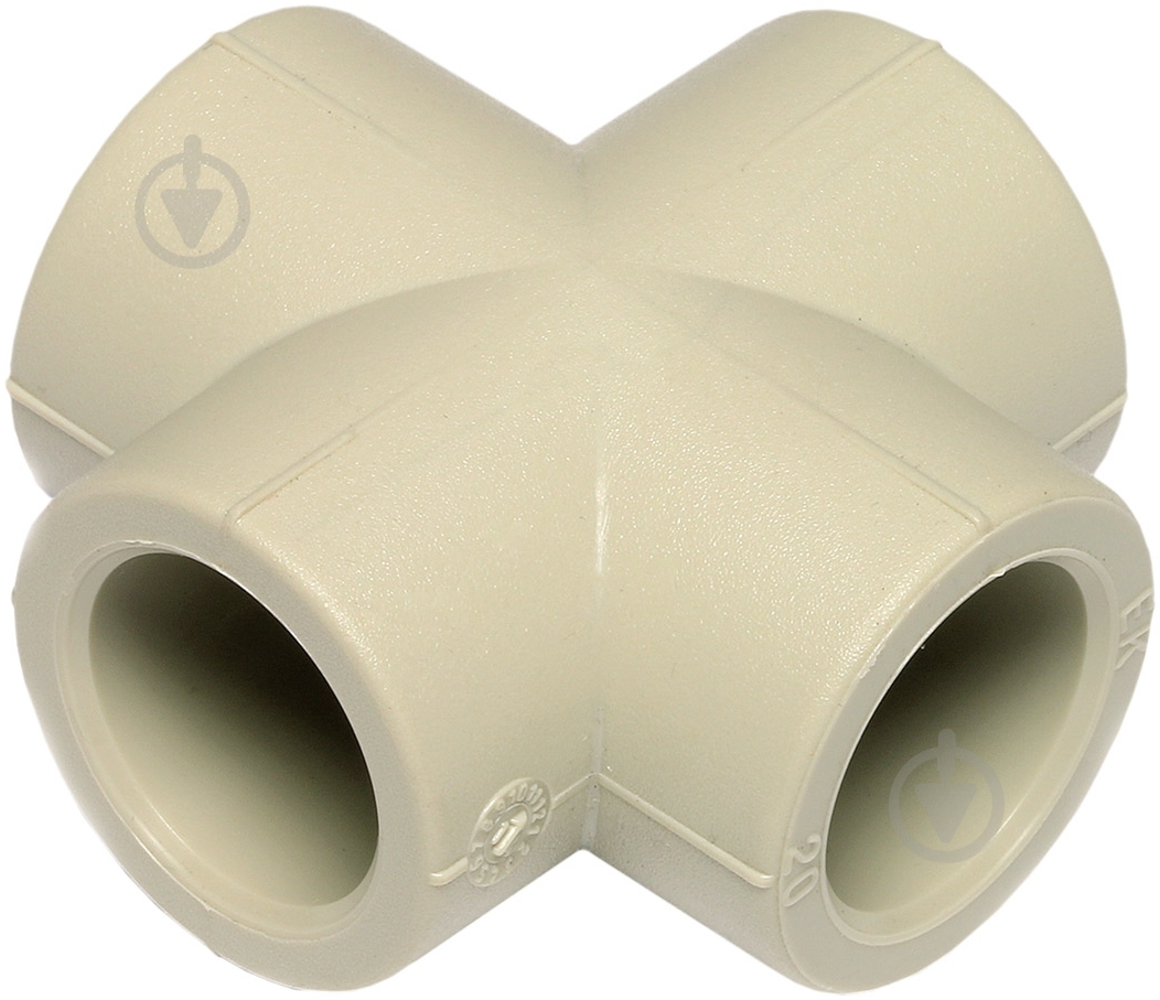 Крестовина Wavin ППР d25 мм - фото 1 Крестовина Wavin ППР d25 мм - фото 1