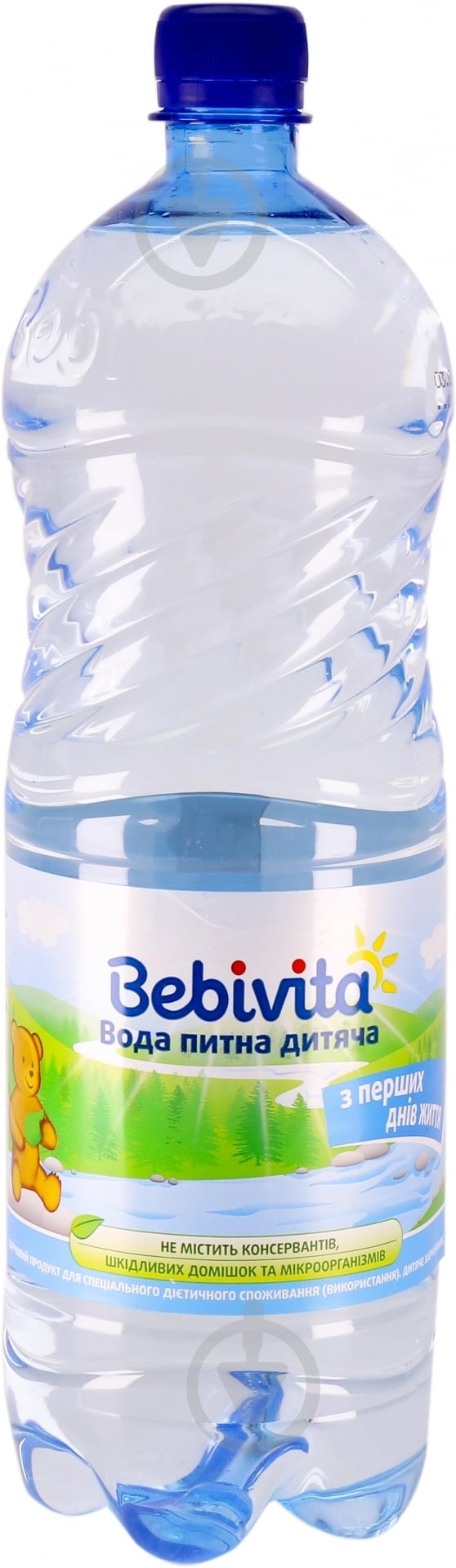 Вода питна Bebivita 1,5 л 4820025490725 - фото 1