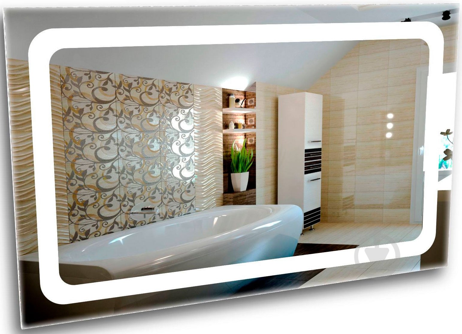 Зеркало SG 6-4 60х80 LED - фото 1