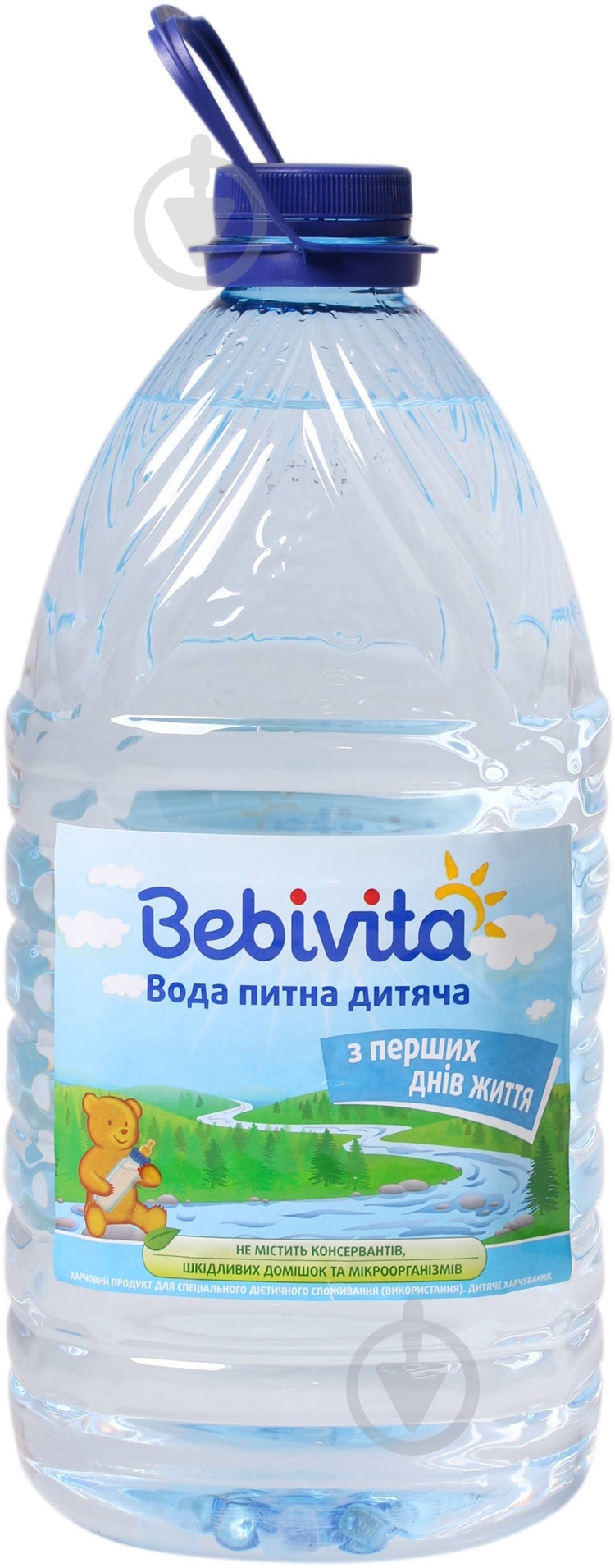 Вода питьевая Bebivita 5,0 л 4820025490732 - фото 1 Вода питьевая Bebivita 5,0 л 4820025490732 - фото 1