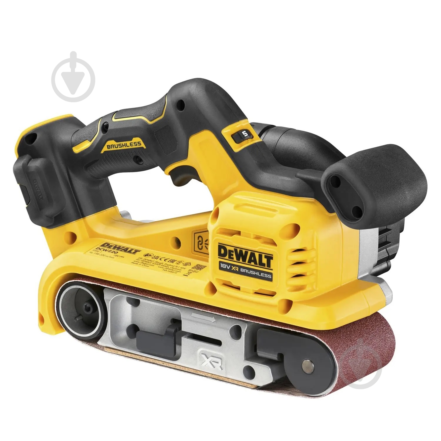 Ленточная шлифмашина DeWalt DCW220N - фото 1 Ленточная шлифмашина DeWalt DCW220N - фото 1