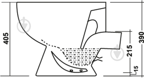 Унітаз Sonet E.W.C. VITRA P - фото 4 Унітаз Sonet E.W.C. VITRA P - фото 4