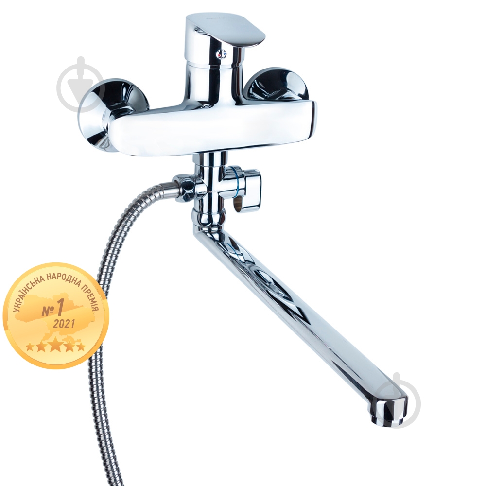 Смеситель Aquatica KN Ø 40 для ванны (KN-3C228C) - фото 1