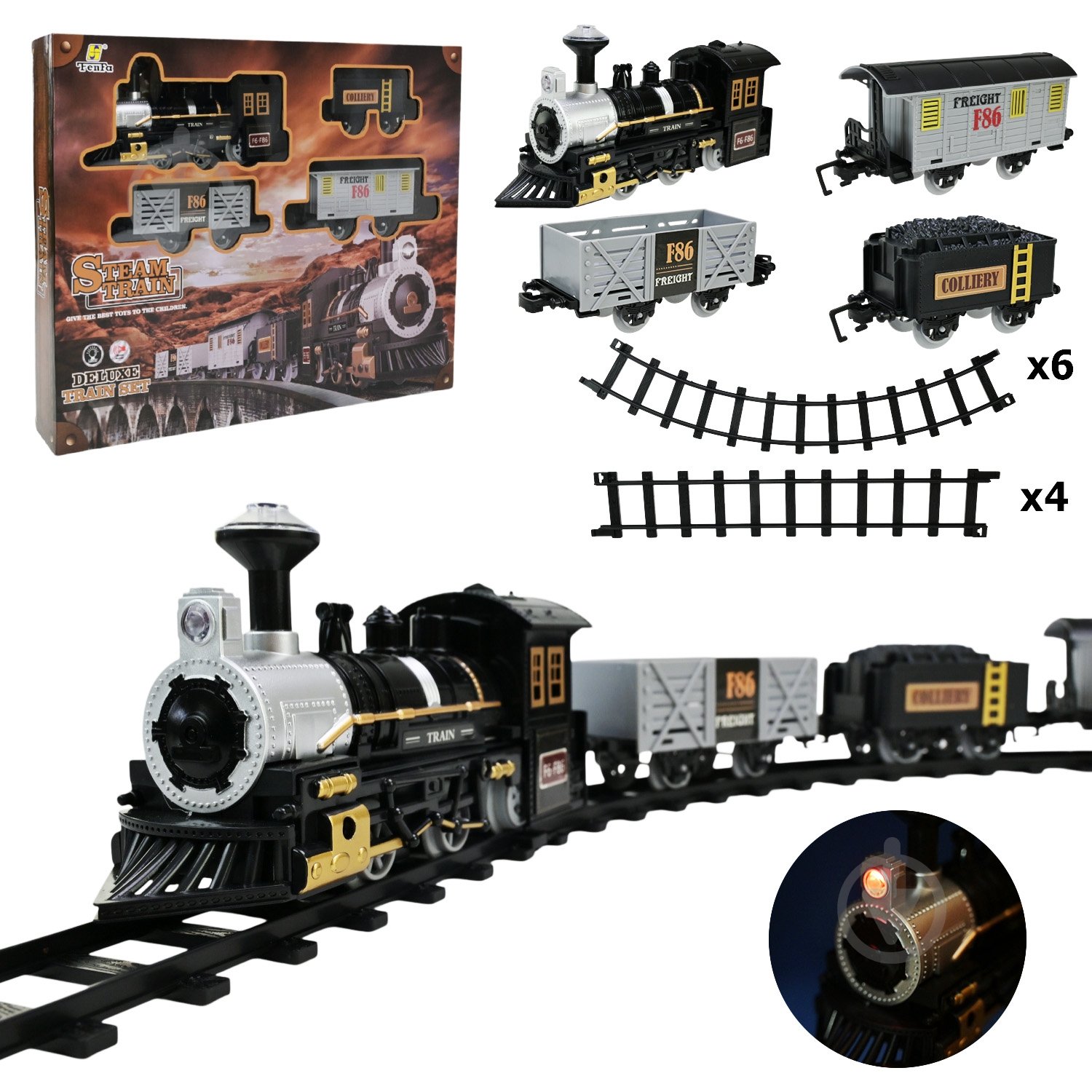 Детская железная дорога Fenfa 1603A-4C - фото 1