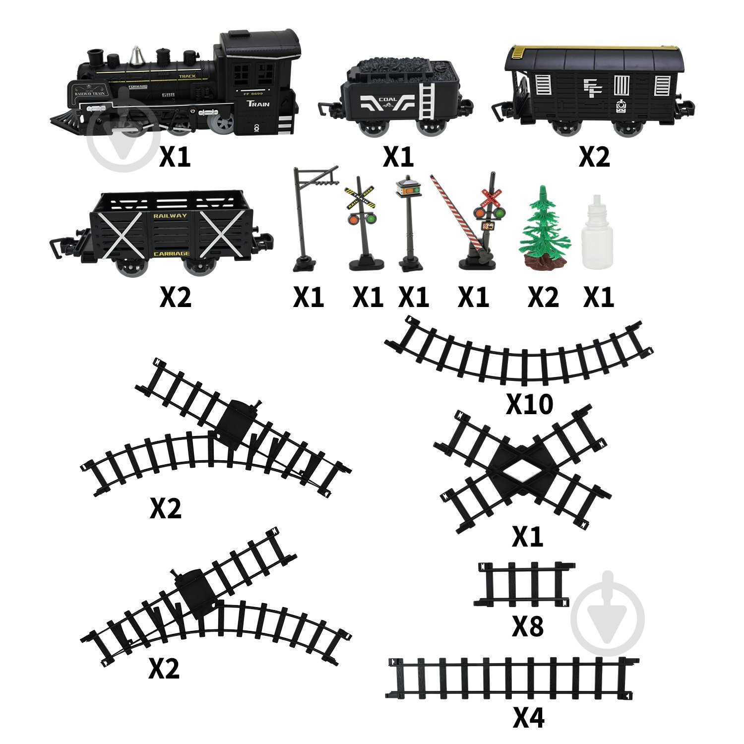 Дитяча залізниця Fenfa 1603C - фото 2 Дитяча залізниця Fenfa 1603C - фото 2