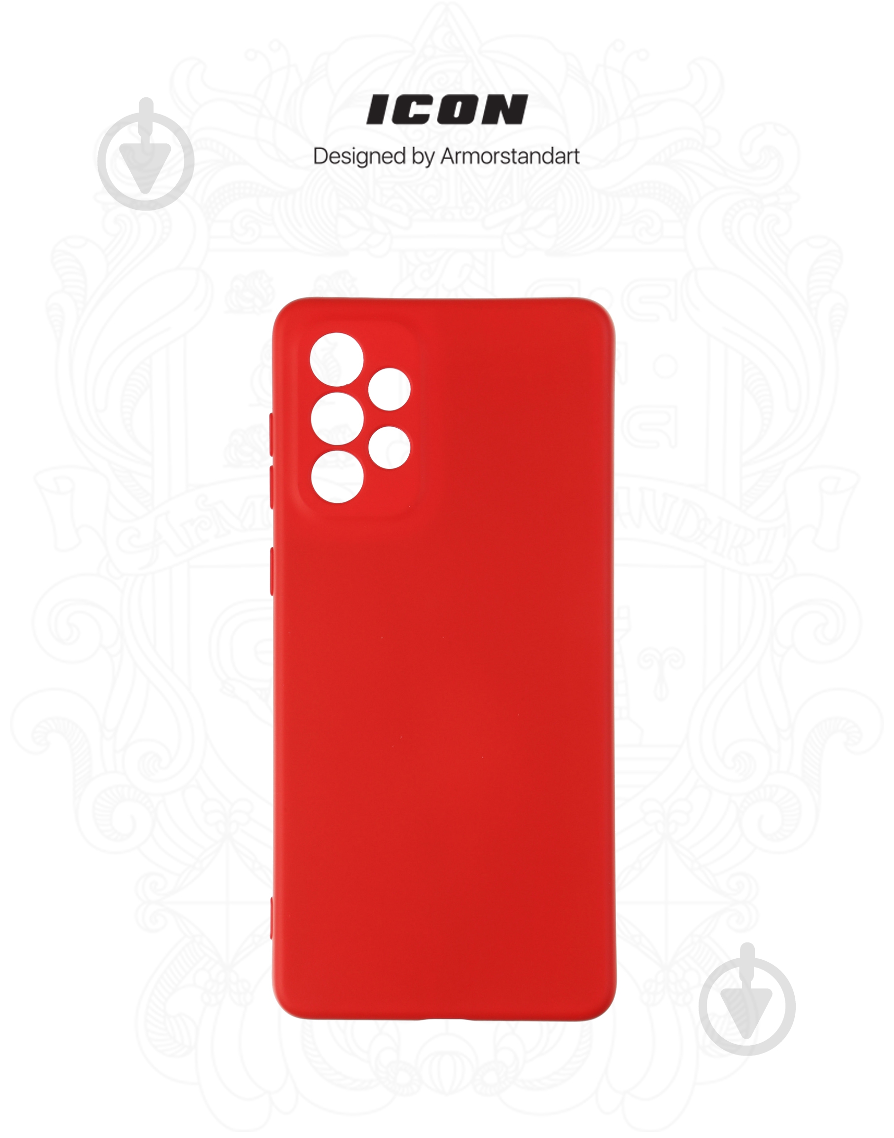 Панель Armorstandart ICON Case для Samsung A73 5G (A736) Red (ARM61663) - фото 3 Панель Armorstandart ICON Case для Samsung A73 5G (A736) Red (ARM61663) - фото 3