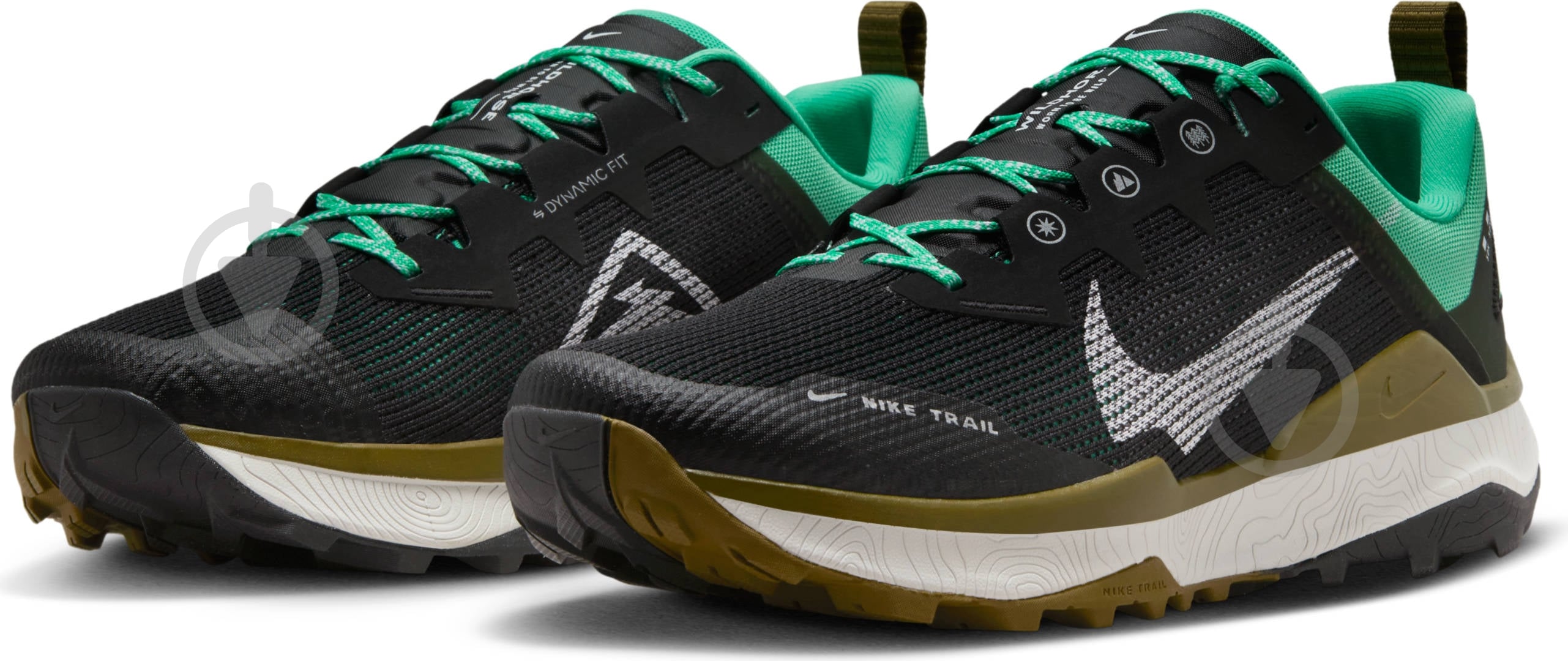 Кросівки чоловічі Nike REACT WILDHORSE 8 DR2686-002 р.41 чорні - фото 5 Кросівки чоловічі Nike REACT WILDHORSE 8 DR2686-002 р.41 чорні - фото 5