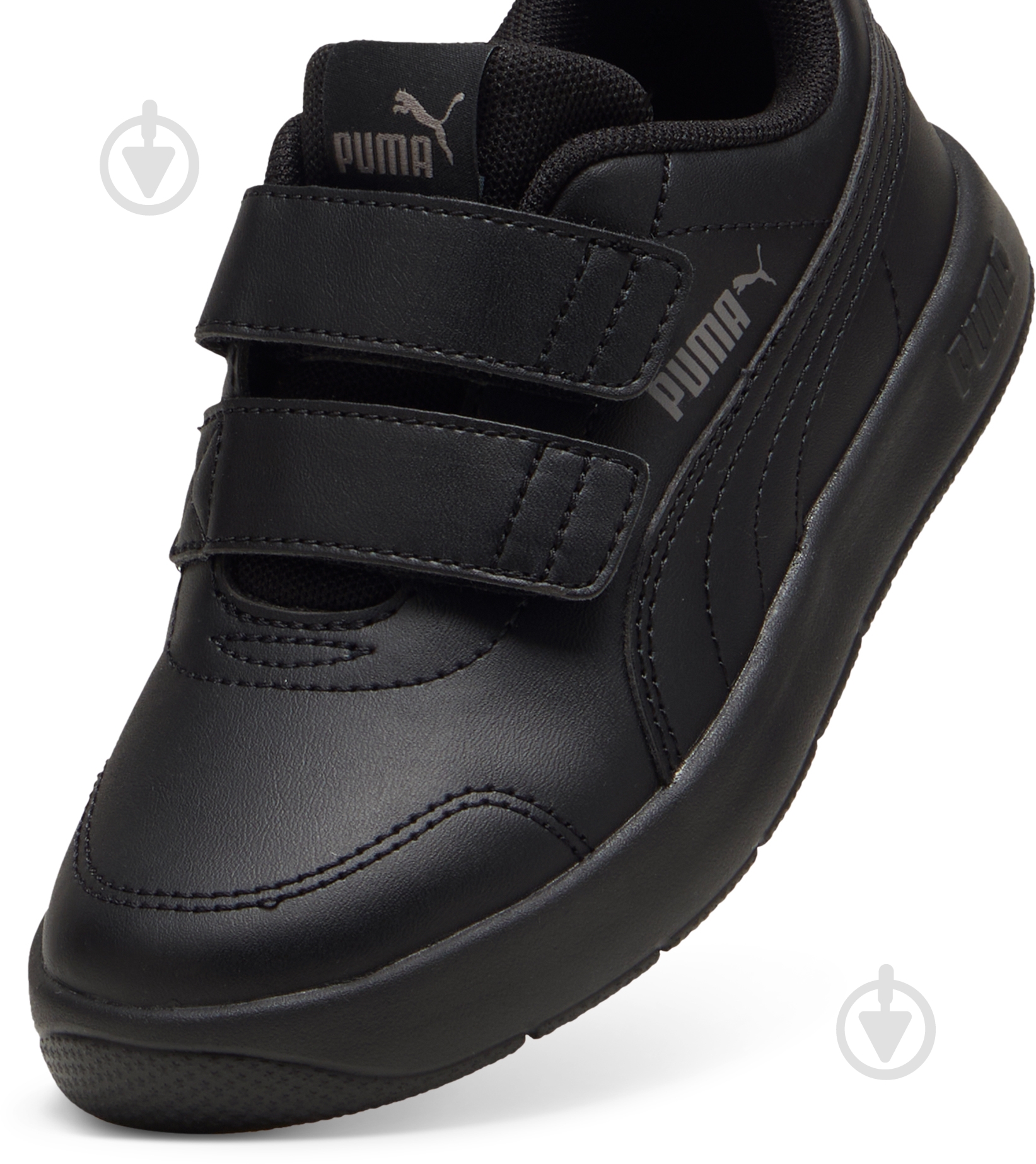 Кросівки дитячі демісезонні Puma COURTFLEX V3 V PS 39764201 р.30 чорні - фото 4