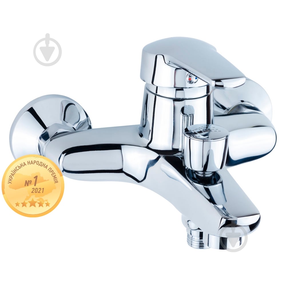 Смеситель Aquatica HM Ø 40 для ванны литой (HM-1C131C) - фото 1