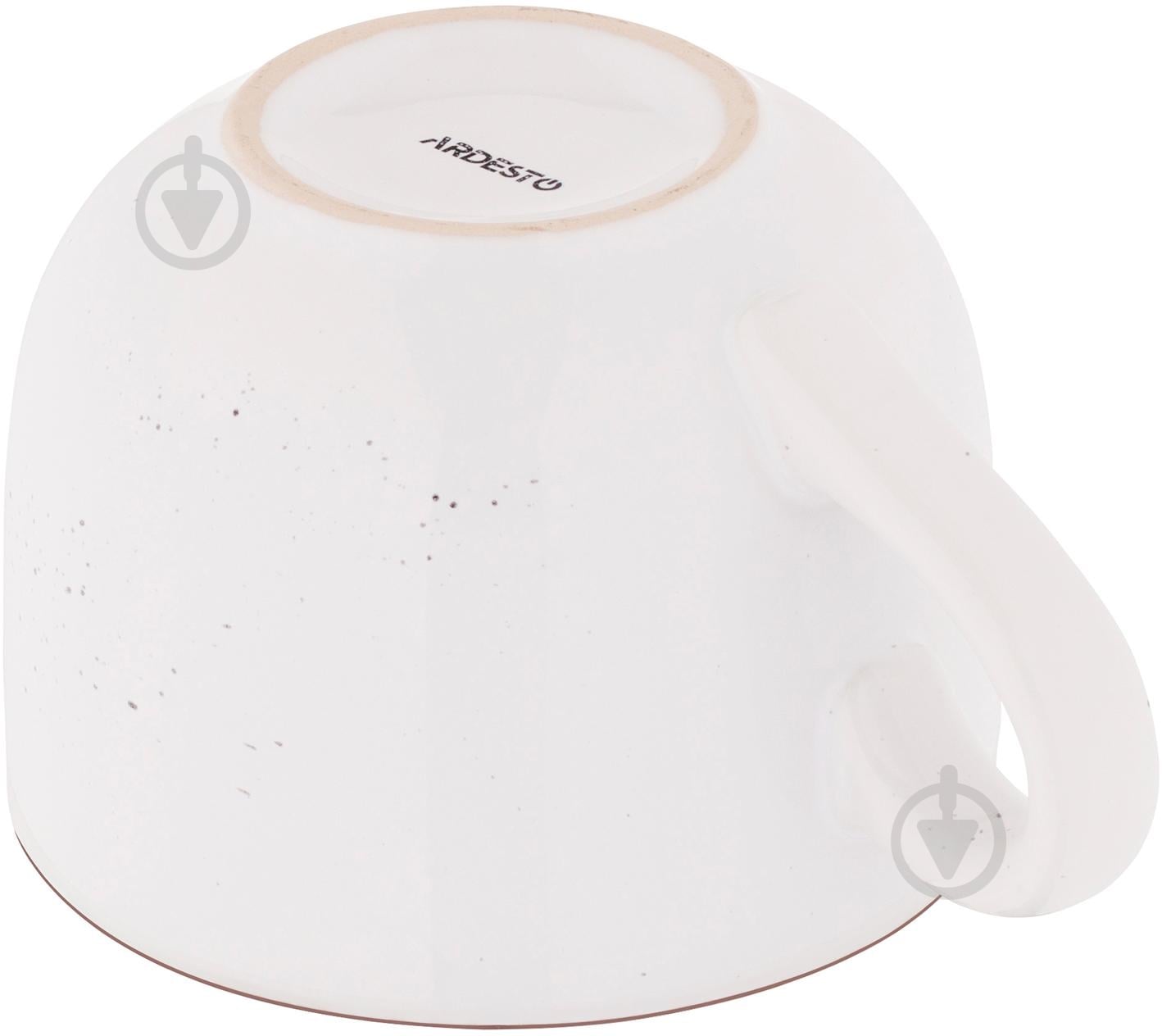 Чашка ARDESTO Bagheria 480 мл Bright white AR2948WGC - фото 4