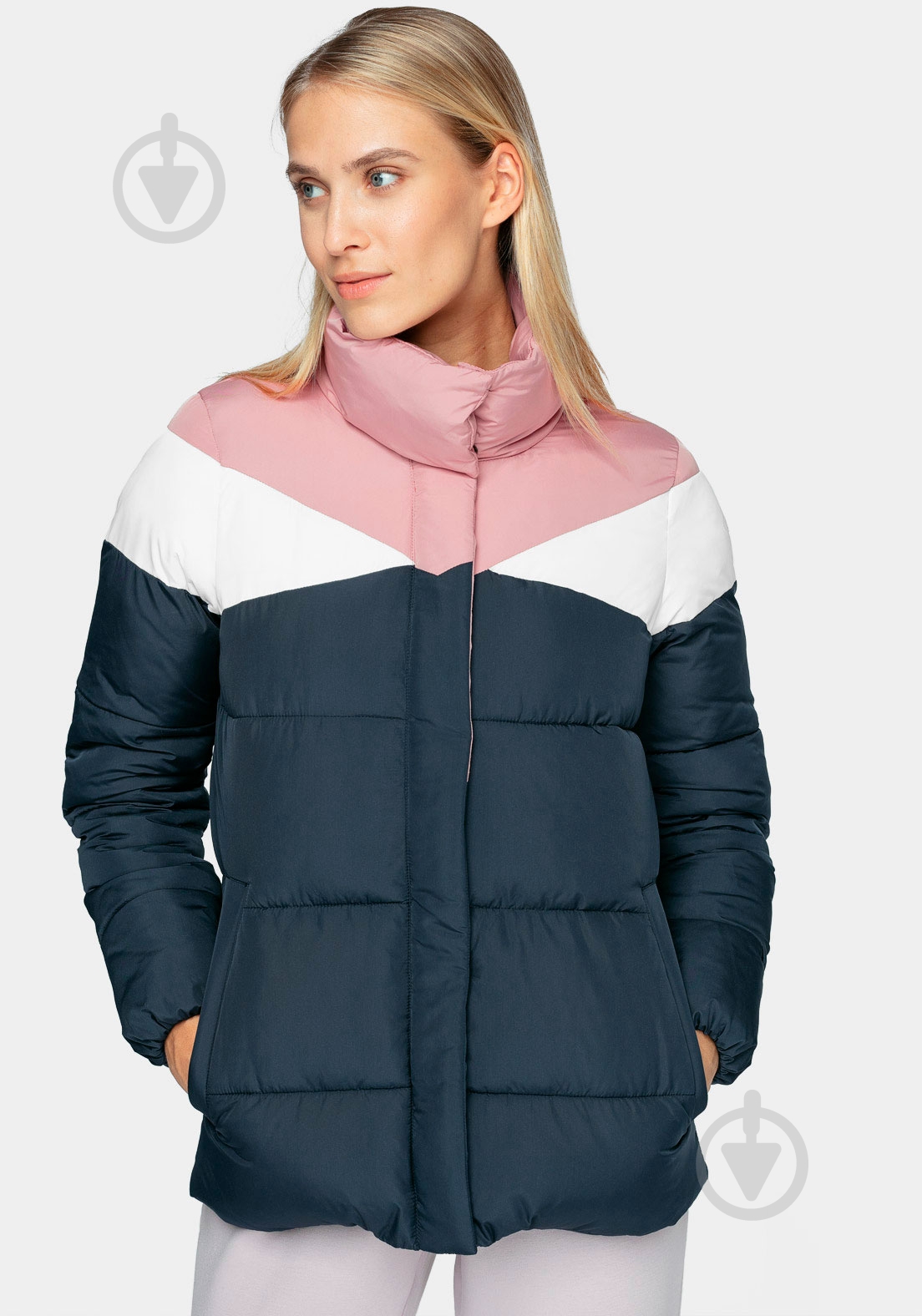 Куртка женская зимняя 4F H4Z21-KUDP007-30S р.XS темно-синяя - фото 4