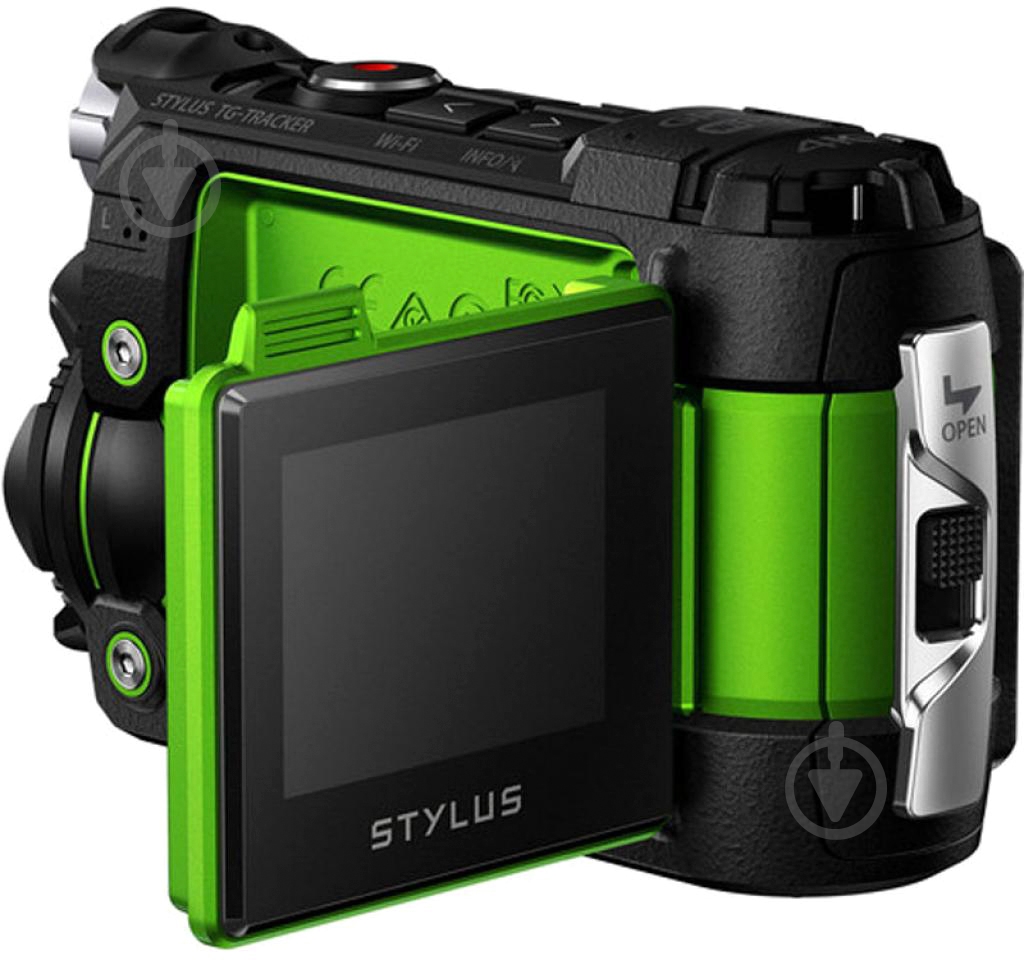 Экшн-камера Olympus TG-Tracker green (V104180EE000) - фото 4