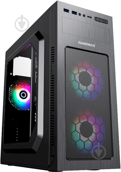 Корпус GameMax MT525-2U3TYC-3FAN - фото 3 Корпус GameMax MT525-2U3TYC-3FAN - фото 3