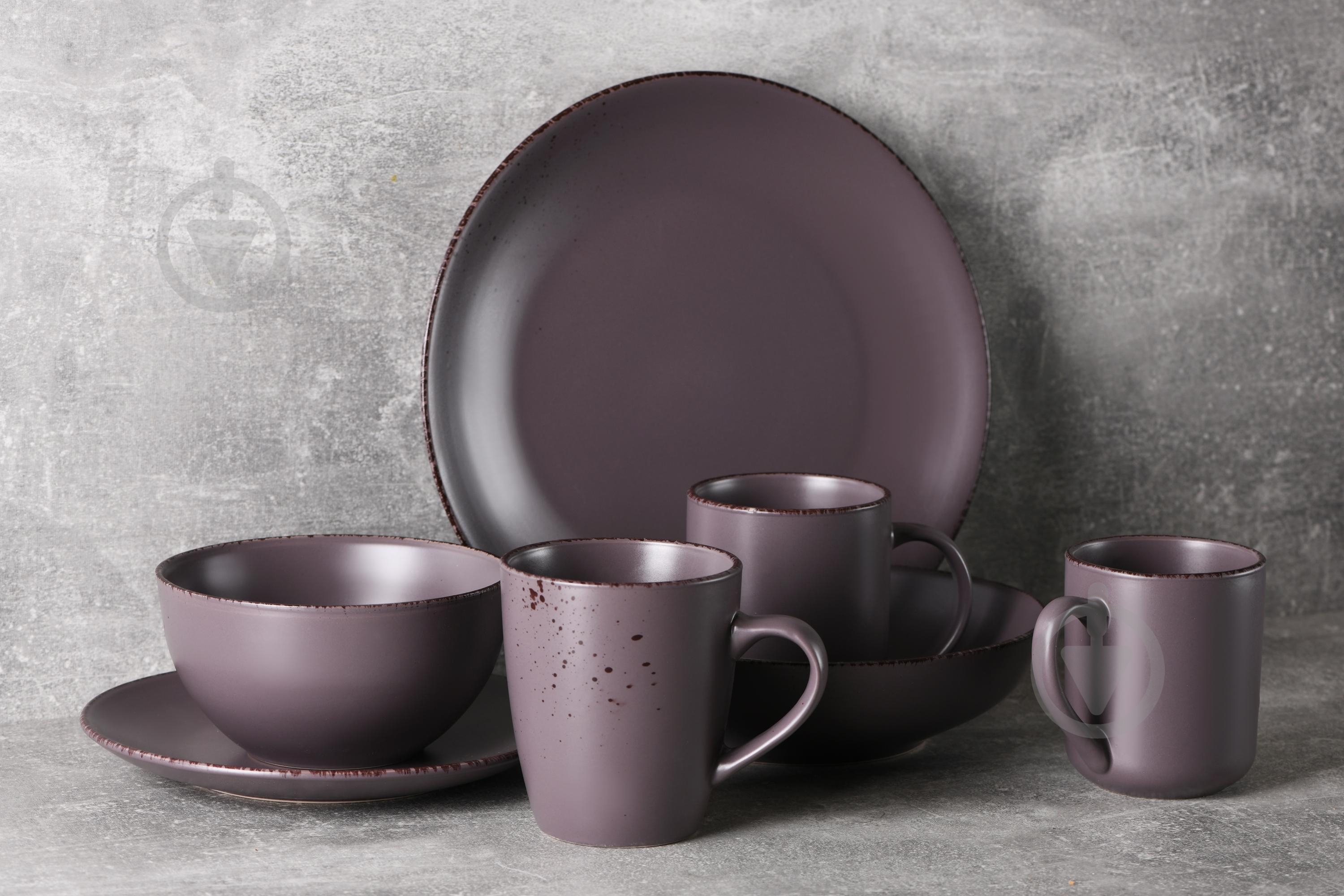 Чашка Ardesto Lucca 330 мл Grey brown AR2933GMC - фото 2