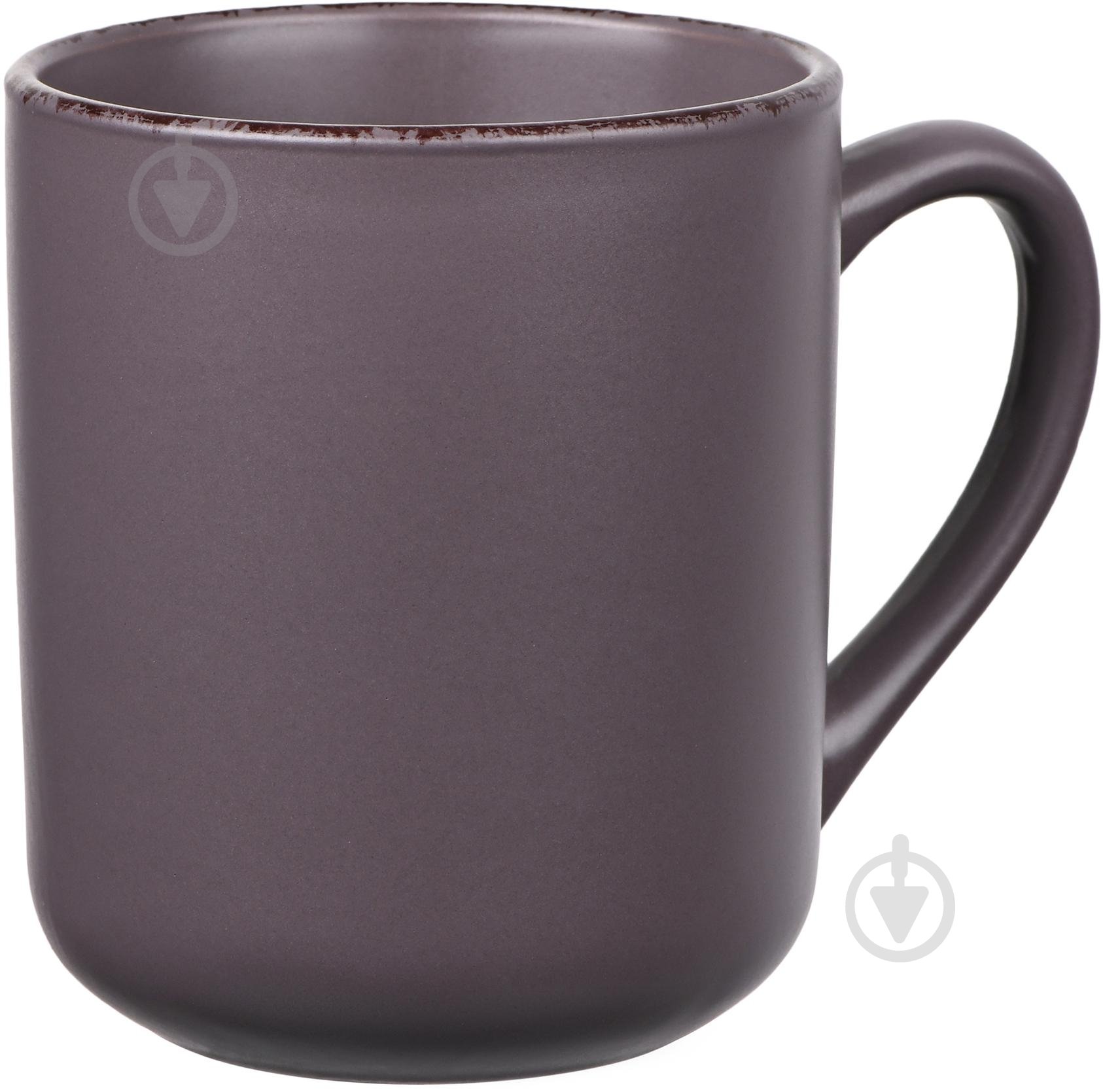 Чашка Ardesto Lucca 330 мл Grey brown AR2933GMC - фото 1