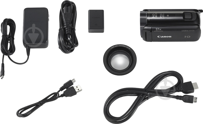 Видеокамера Canon LEGRIA HF R78 (1237C019) - фото 7 Видеокамера Canon LEGRIA HF R78 (1237C019) - фото 7