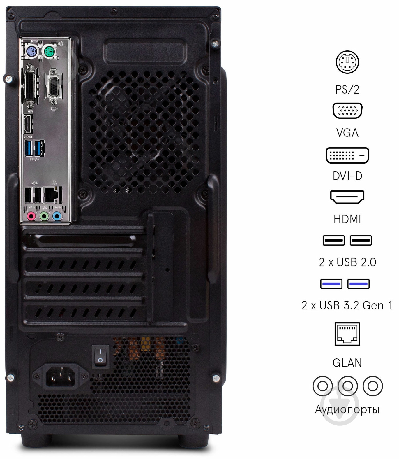 Комп'ютер Everest Business (3020_1503) black - фото 7