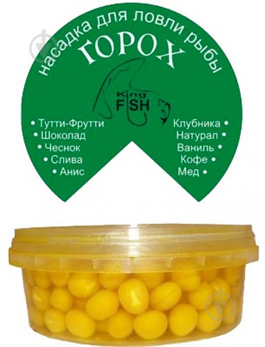 Насадка King Fish спецсорт фарбований 150 г аніс - фото 1 Насадка King Fish спецсорт фарбований 150 г аніс - фото 1