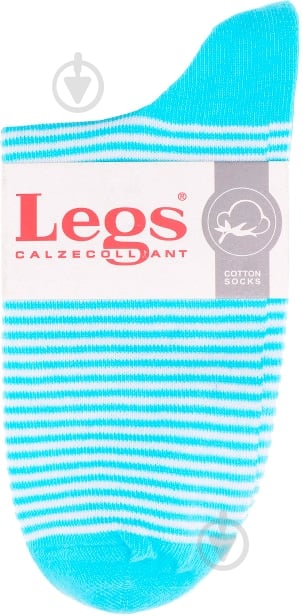 Носки Legs 7 р.one size голубой - фото 1