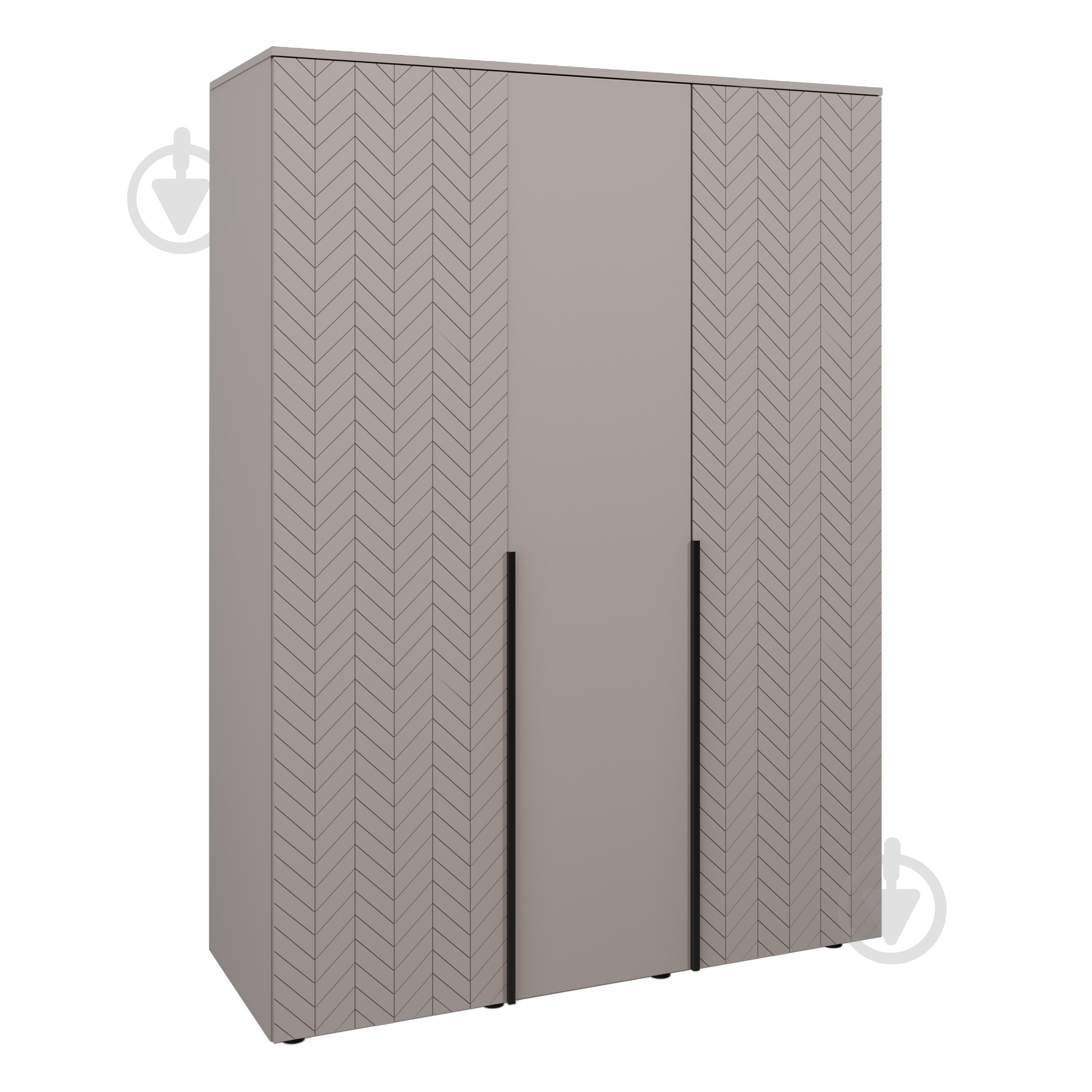 Шкаф Вісент Флай 3дв 2100х1500х600 мм кашемир - фото 1 Шкаф Вісент Флай 3дв 2100х1500х600 мм кашемир - фото 1