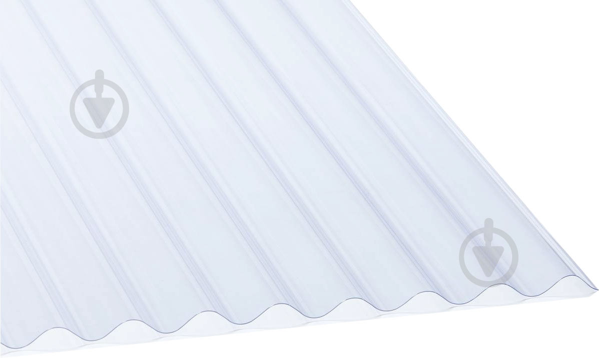 Прозрачный лист ПВХ PALRAM Onduclair PO 2x0,9м x 0,9мм волна - фото 1