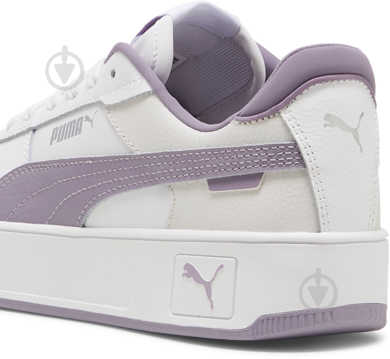 Кроссовки для девочек демисезонные Puma CARINA STREET JR 39384612 р.36 белые - фото 5