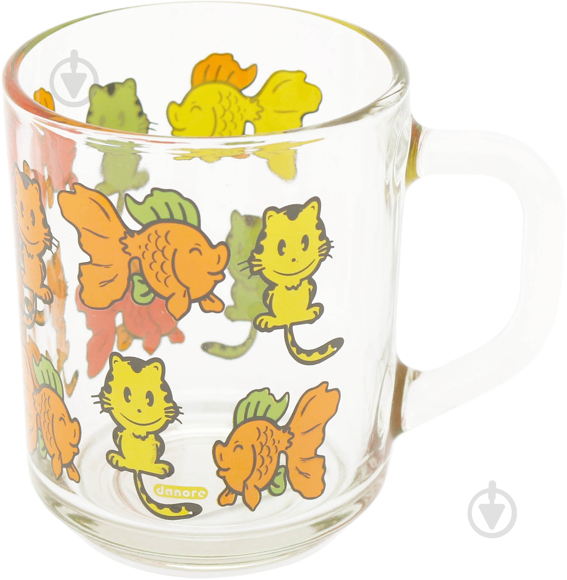 Чашка Danore Рыбки и тигрята 200 мл - фото 1 Чашка Danore Рыбки и тигрята 200 мл - фото 1