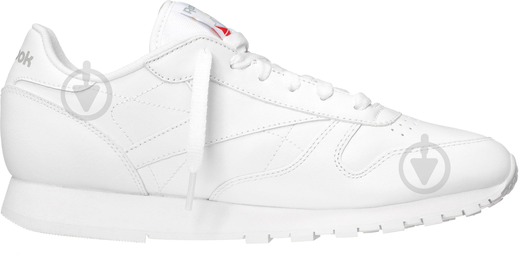 Кроссовки мужские демисезонные Reebok CL LTHR 2232 р.40,5 белые - фото 2