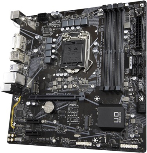 Материнская плата Gigabyte B560M DS3H V2 (Socket 1200, Intel B560, micro ATX) - фото 2