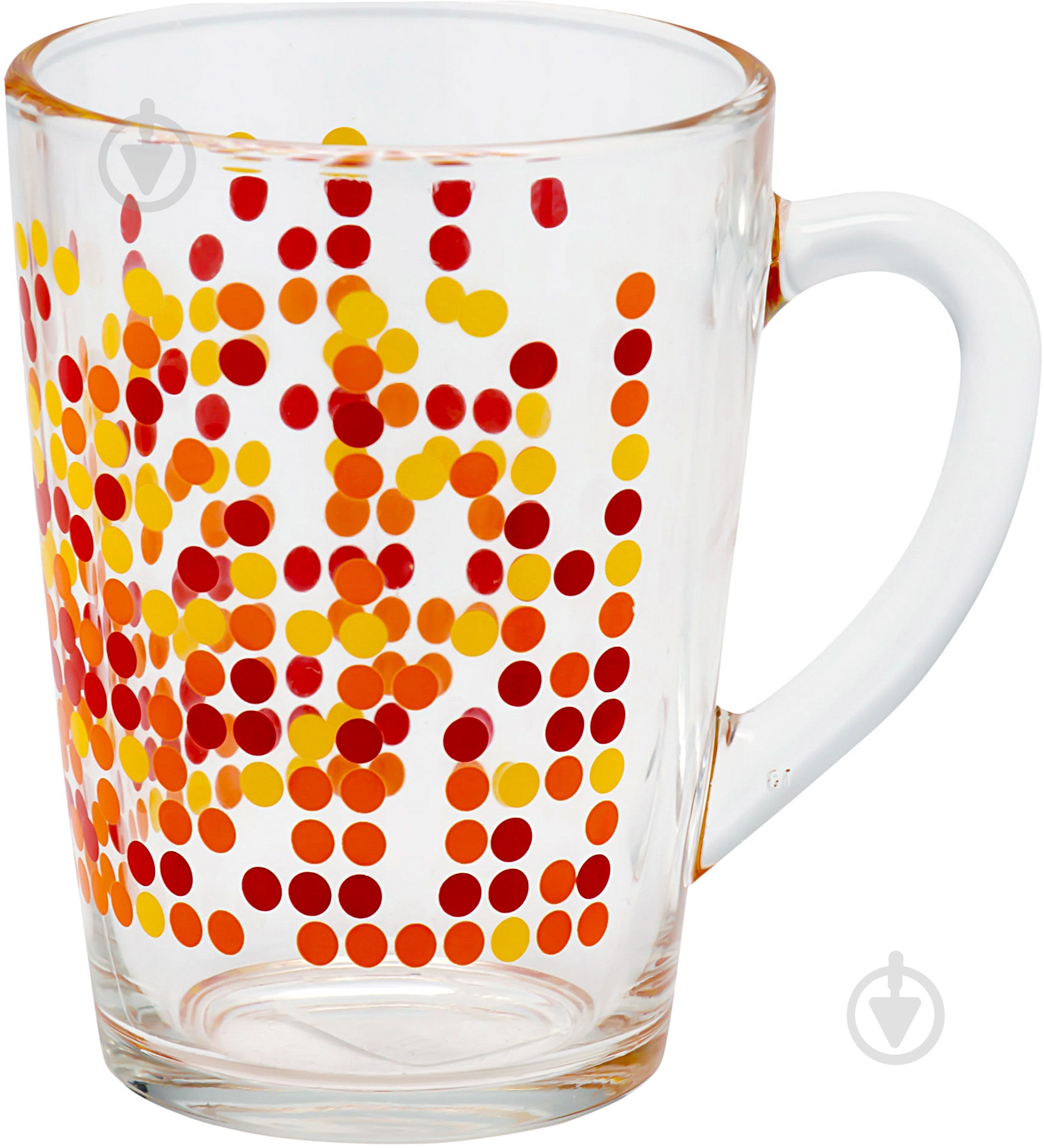 Чашка Danore Точки красные 300 мл 32d1209 - фото 1 Чашка Danore Точки красные 300 мл 32d1209 - фото 1