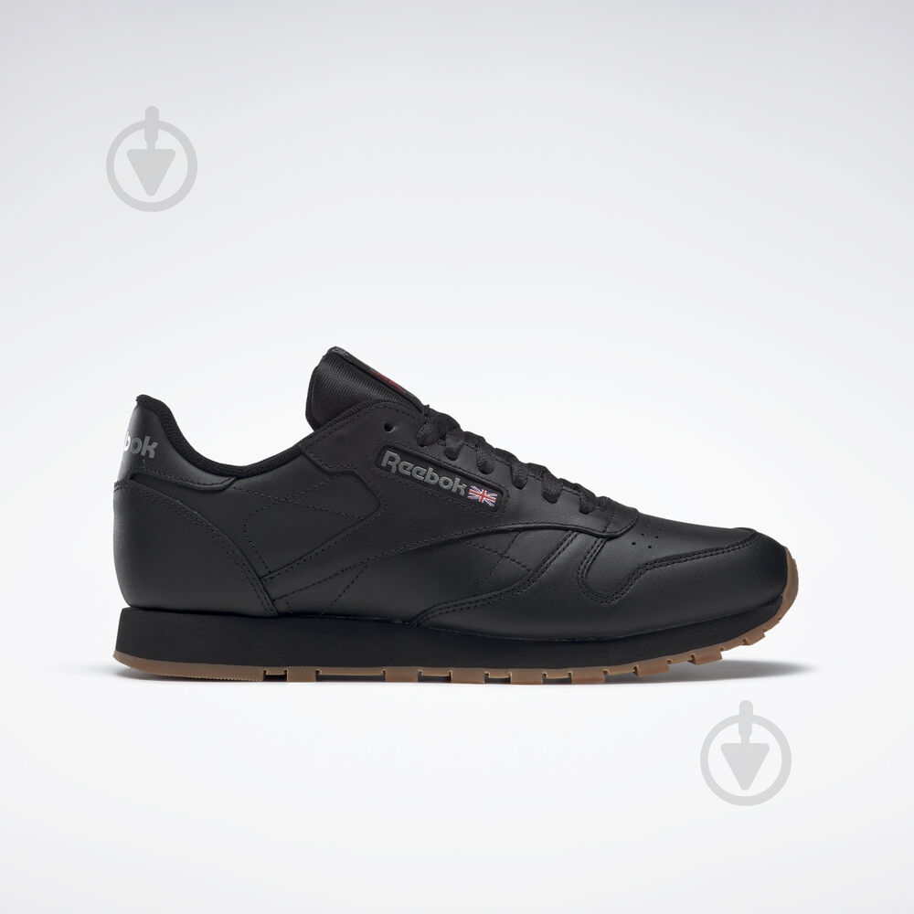 Кросівки Reebok CL LTHR 49800 р.9 чорний - фото 1