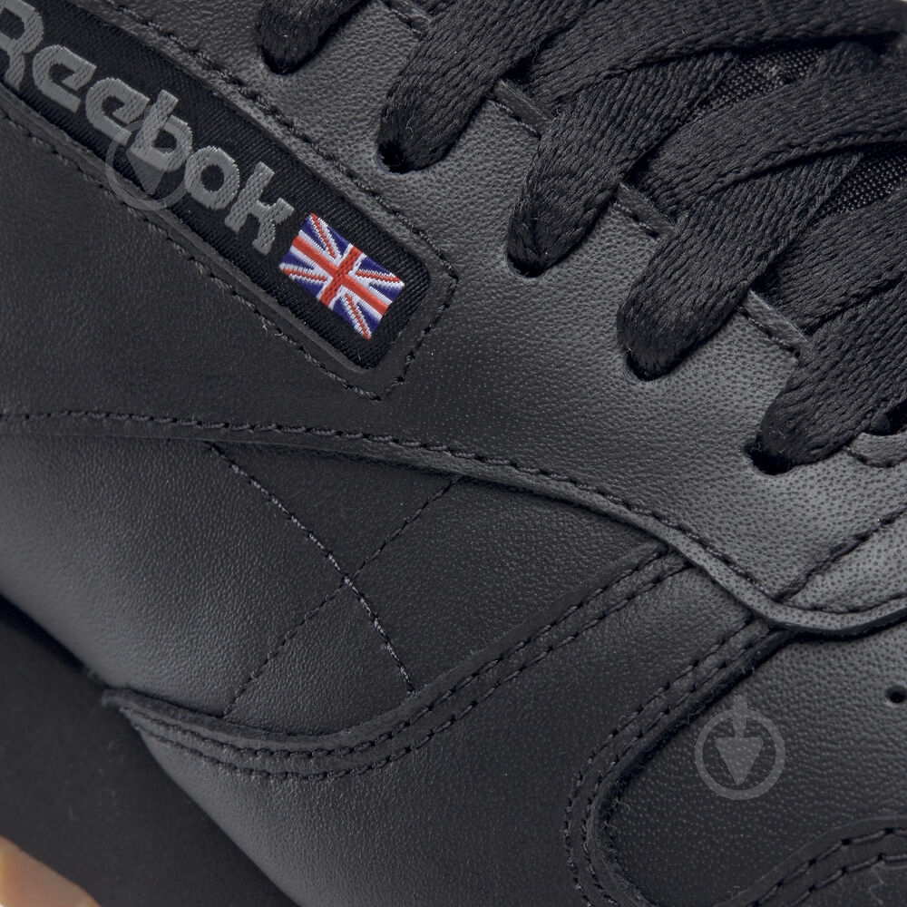 Кросівки Reebok CL LTHR 49800 р.9 чорний - фото 10