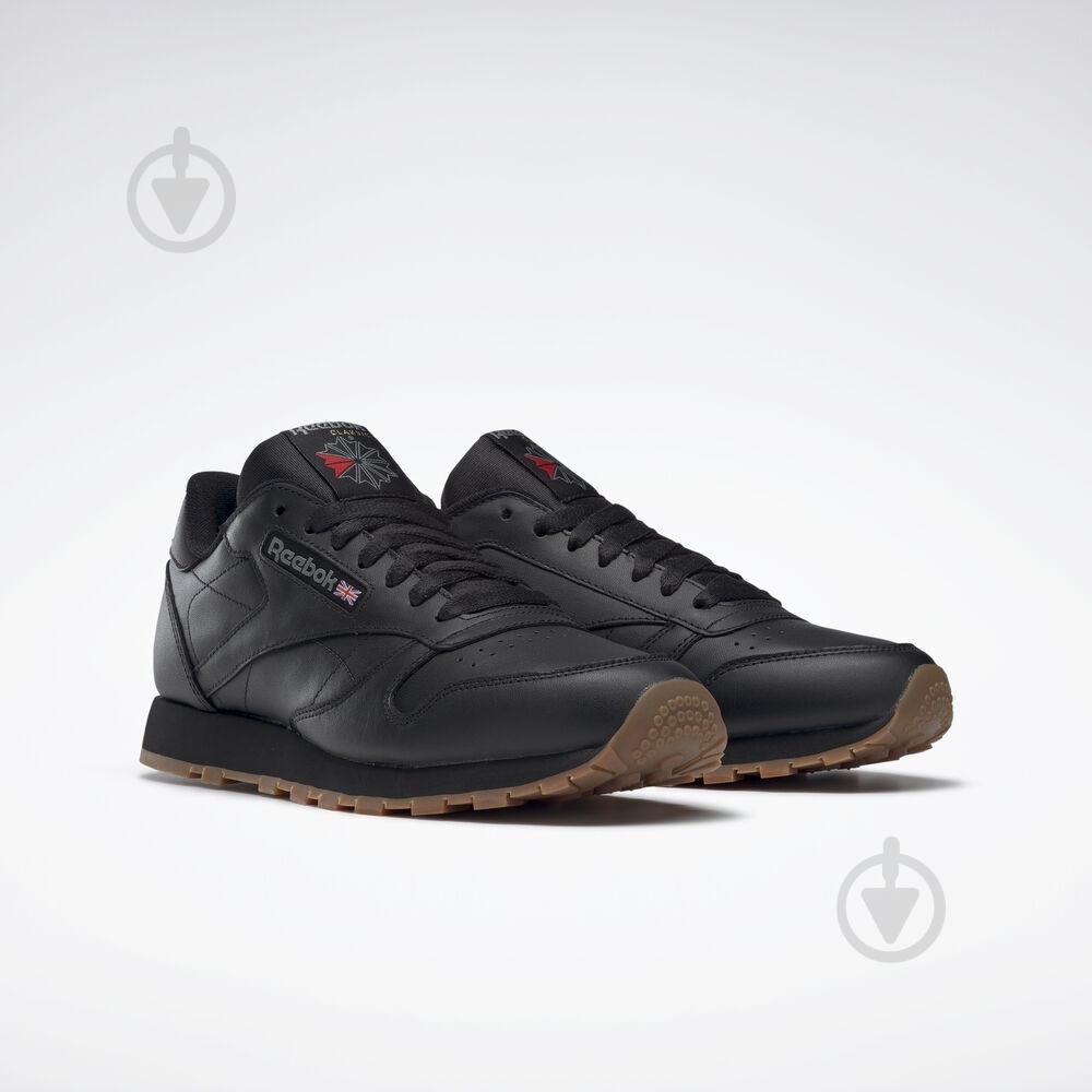 Кросівки Reebok CL LTHR 49800 р.9 чорний - фото 3