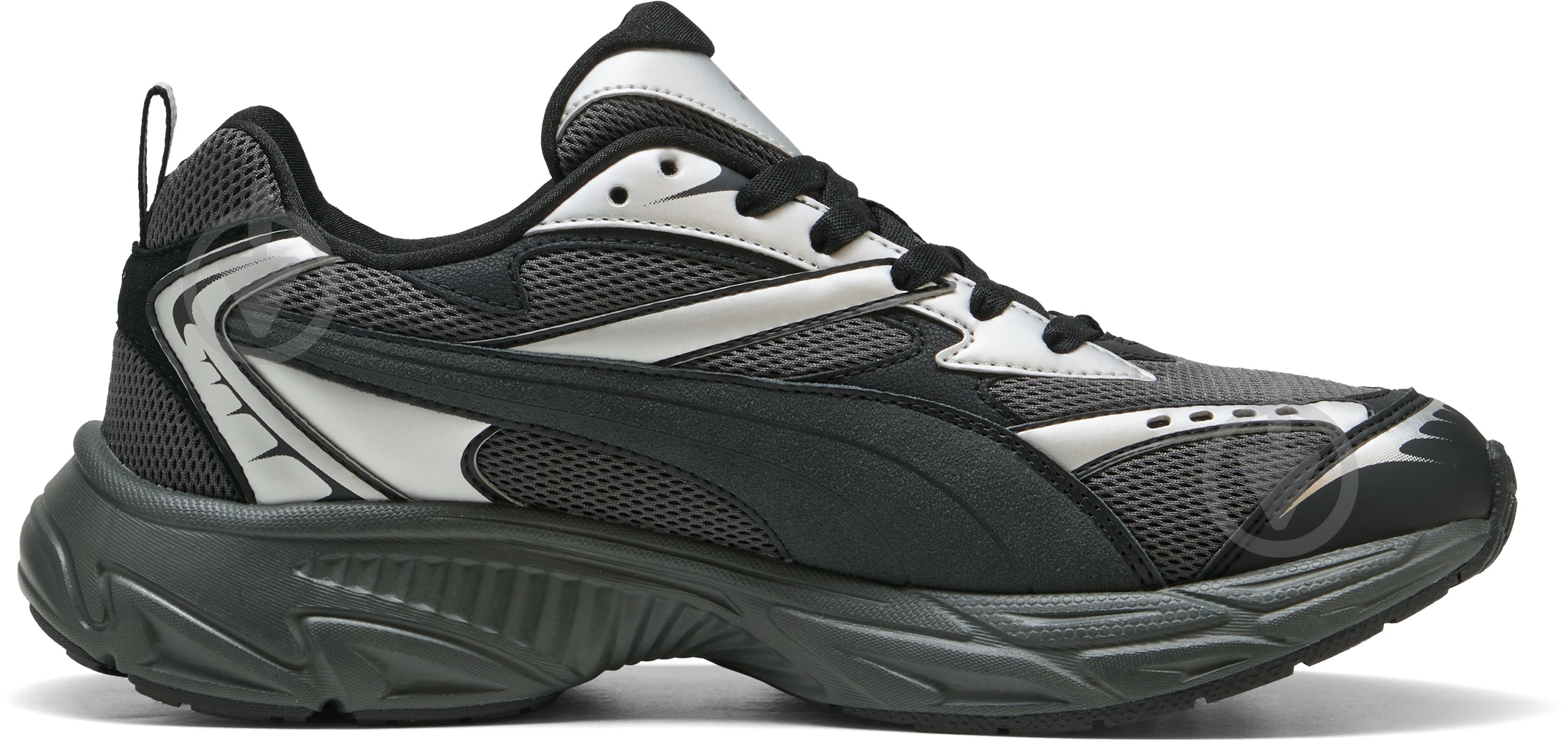 Кросівки чоловічі демісезонні Puma MORPHIC RETRO 39592007 р.42,5 чорні - фото 2