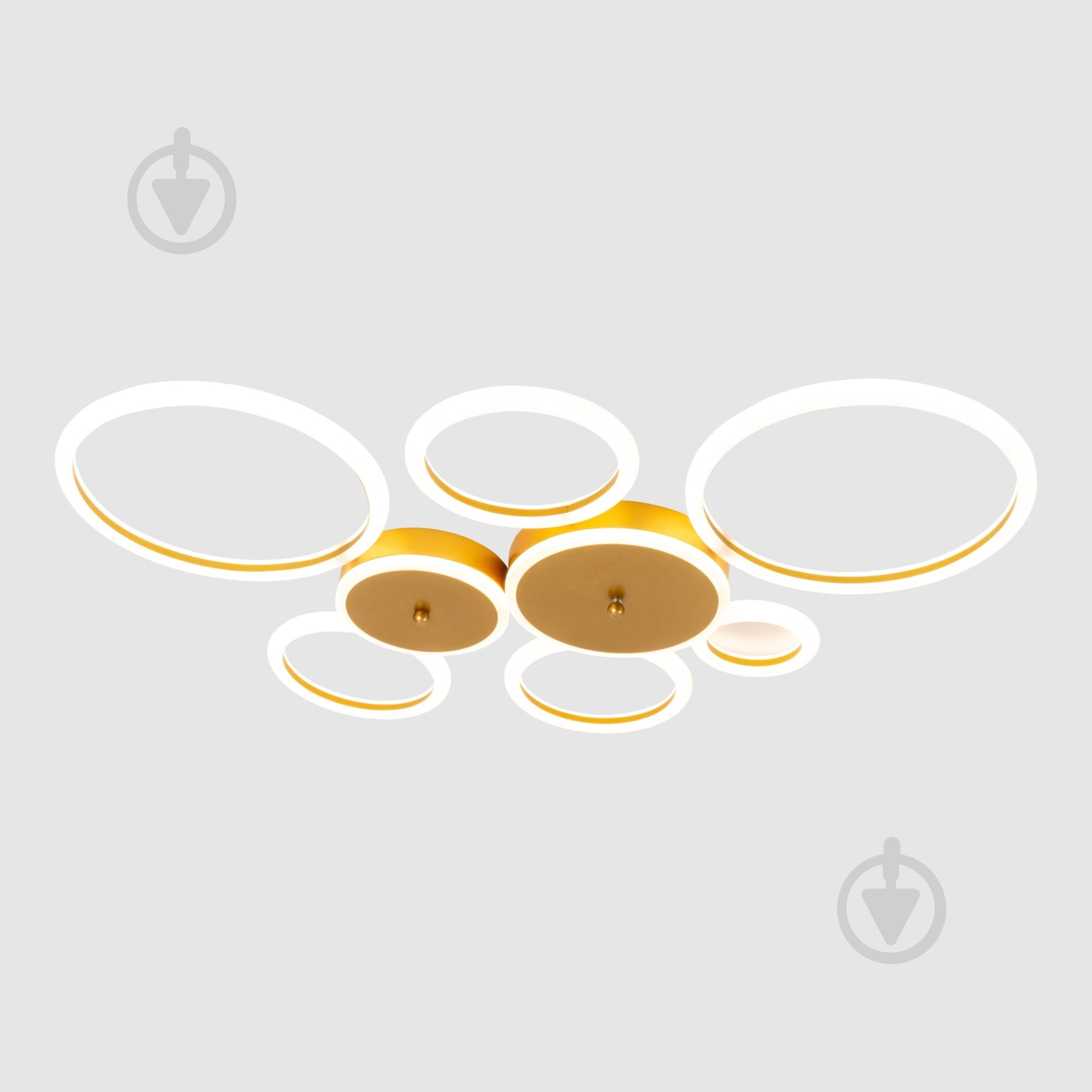 Люстра світлодіодна Sirius N 3837 GD 172 Вт золото - фото 4