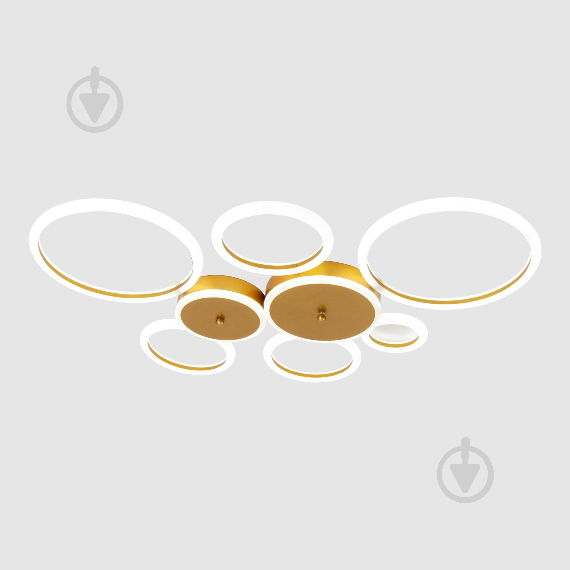 Люстра світлодіодна Sirius N 3837 GD 172 Вт золото - фото 2