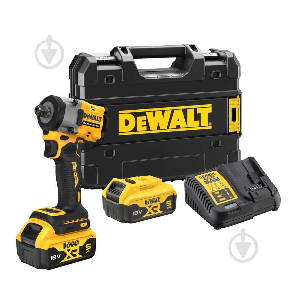 Гайковерт аккумуляторный DeWalt 610 Нм DCF922P2T - фото 1