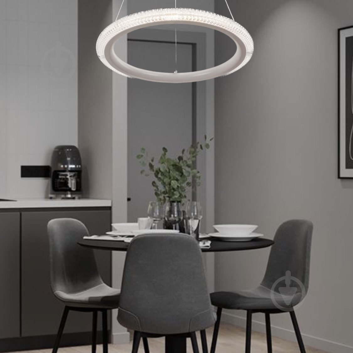 Люстра світлодіодна Sirius B S2030/1 38W 1x38 Вт без цоколя білий - фото 4