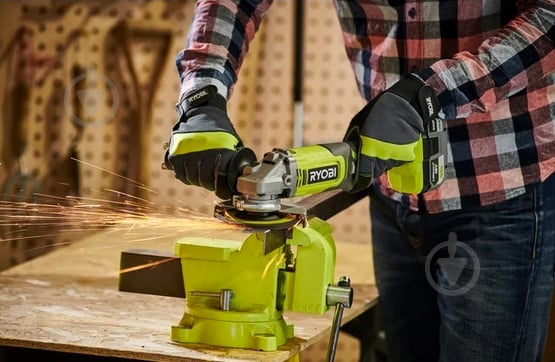 Болгарка (кутова шліфмашина) RYOBI RAG18125-0 - фото 4