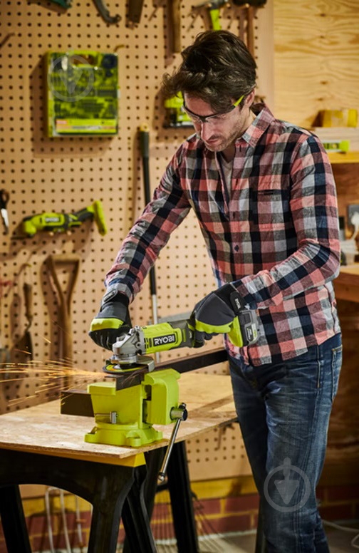 Болгарка (кутова шліфмашина) RYOBI RAG18125-0 - фото 3